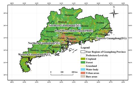 廣東省有多少個區：探討其地理分布與行政劃分